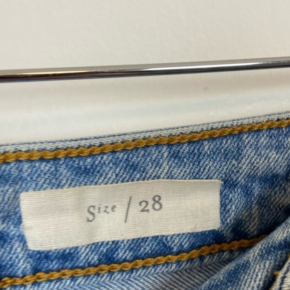 Anthropologie x Pilcro Flower Embroidered Raw Hem Jeans - Picture 8 of 11